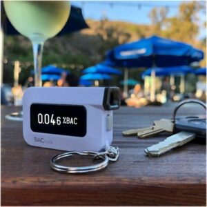 BACtrack - C6 Keychain Breathalyzer - White