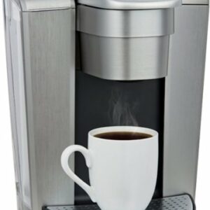 Keurig - K-Elite Single Serve K-Cup Pod Coffee Maker - Brushed Silver