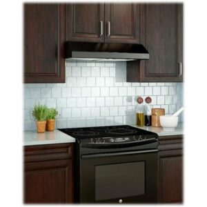 Broan - Glacier 30" Convertible Range Hood - Black