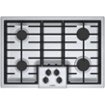 Bosch - 500 Series 30" Built-In Gas Cooktop with 4 burners - Stainless Steel