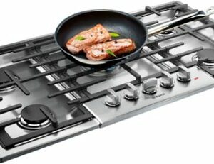 Bosch - 800 Series 36" Built-In Gas Cooktop with 5 burners and OptiSim - Stainless Steel