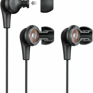 JLab - JBuds Pro Signature Wired Earbud Headphones - Black