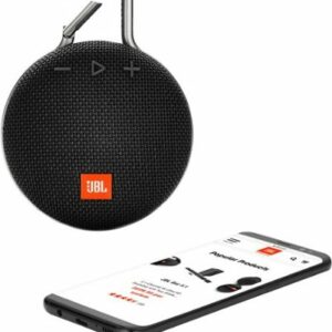 JBL - Clip 3 Portable Bluetooth Speaker - Black