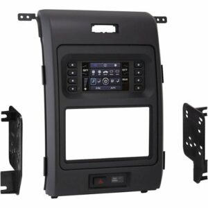 Metra - Dash Kit for Ford F-150 2013-2014 Vehicles - Matte Black