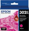 Epson - 302XL High-Yield - Magenta Black Ink Cartridge - Black