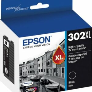 Epson - 302XL High-Yield Ink Cartridge - Black