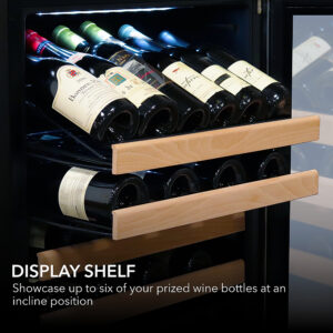 Whynter - 166-Bottle Wine Cooler - Stainless Steel