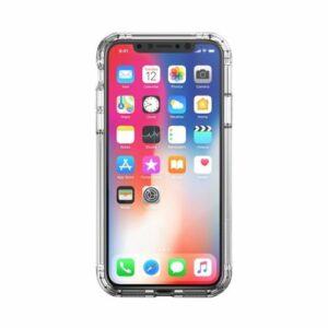 SaharaCase - Inspire Case with Glass Screen Protector for Apple® iPhone® X and XS - Clear