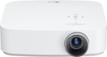 LG - PF50KA 1080p Wireless Smart DLP Portable Projector - White