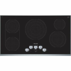 Thermador - Masterpiece Series 36" Built-In Electric Cooktop with 5 elements - Black