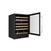 Avanti - 49-Bottle Dual Zone Wine Cooler - Stainless Steel