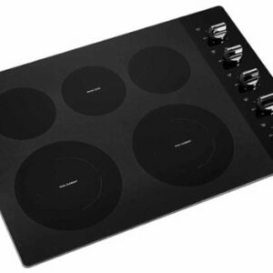 Whirlpool - 30" Electric Cooktop - Black