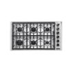 Viking - Professional 5 Series 36.7" LP Gas Cooktop - Stainless Steel