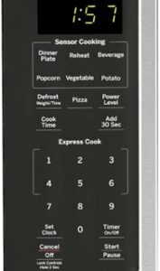 GE - 1.6 Cu. Ft. Microwave with Sensor Cooking - Stainless Steel