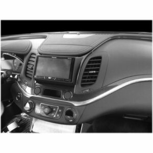 Metra - Dash Kit for Select 2014-2020 Chevrolet Impala DIN DDIN - Black