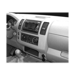 Metra - Dash Kit for Select 2005-2015 Nissan and 2009 Suzuki Equator DIN DDIN - Black