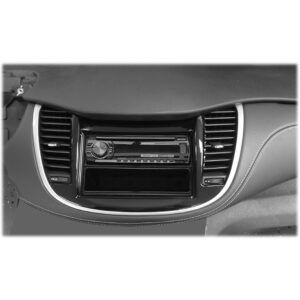 Metra - Dash Kit for Select 2017-2023 Chevrolet Trax DIN - Black