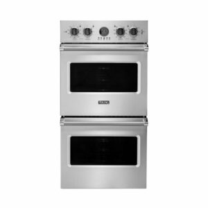 Viking - Professional 5 Series 26.5" Built-In Double Electric Convection Wall Oven - Stainless Steel