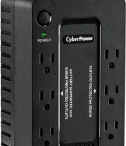 CyberPower - 450VA Battery Back-Up System - Black