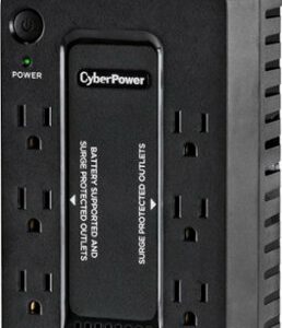 CyberPower - 450VA Battery Back-Up System - Black