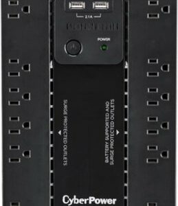 CyberPower - 950VA Battery Back-Up System - Black