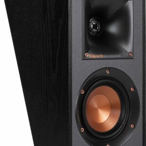 Klipsch - Reference Series 4" 100-Watt Passive 2-Way Height Channel Speakers (Pair) - Black