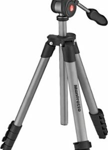 Manfrotto - Compact Advanced Smart 65" Tripod - Black