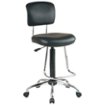 Office Star Products - WorkSmart Drafting Chair - Black