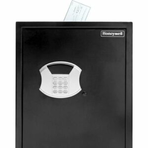 Honeywell - 2.86 Cu. Ft. Safe for Valuables with Electronic Keypad Lock - Black