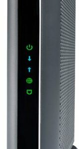 Motorola - MB7621 24x8 DOCSIS 3.0 Cable Modem 1029 Mbps - Black