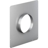 Thermador - 6" Round Front Plate for Select Downdraft Range Hoods - Silver