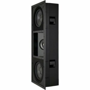 Sonance - R1SUR SINGLE SPEAKER - Reference 5-1/4" 3-Way In-Wall Rectangle Speaker (Each) - Paintable White