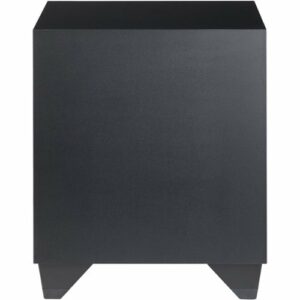 MartinLogan - Dynamo 400 8" 150W Ported, Compact, Powered Subwoofer - Satin Black