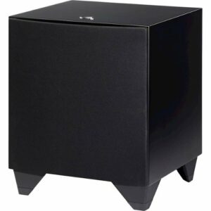 MartinLogan - Dynamo 800X 10" 600W Sealed, Powered Subwoofer, with Sub Control App and Wireless Ready - Satin Black