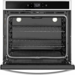 Whirlpool - 27" Built-In Single Electric Wall Oven - Stainless Steel