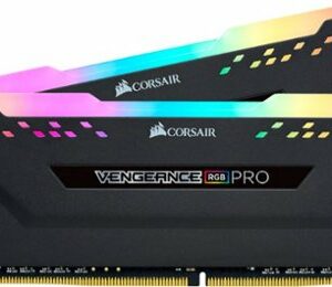 CORSAIR - Vengeance RGB PRO 16GB (2PK x 8GB) 3200MHz DDR4 C16 DIMM Desktop Memory - Black