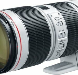 Canon - EF70-200mm F2.8L IS III USM Optical Telephoto Zoom Lens for EOS DSLR Cameras - White