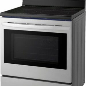 LG - 6.3 Cu. Ft. Freestanding Electric True Convection Range with EasyClean and SmartDiagnosis - Stainless Steel