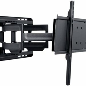 Peerless-AV - Articulating, Tilt TV Display Wall Mount For Most 75" TVs,Flat Panel Displays - Black