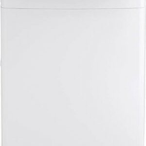 GE - 2.8 Cu. Ft. Top Load Washer - White/Black