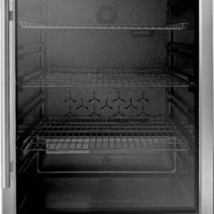 Insignia™ - 165-Can Built-In Beverage Cooler - Stainless Steel