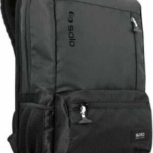 Solo New York - Varsity Collection Draft Laptop Backpack for 15.6" Laptop - Black