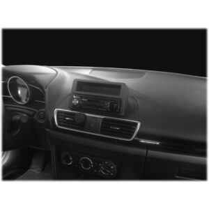 Metra - Dash Kit for Select 2014-2018 Mazda 3 DIN - Matte Black