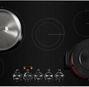 JennAir - 36" Electric Cooktop - Black