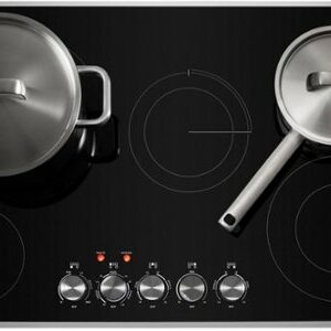 JennAir - 36" Electric Cooktop - Black