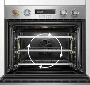 Fisher & Paykel - Professional 29.8" Built-In Double Electric Convection Wall Oven - Stainless Steel