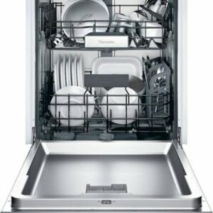 Thermador - Topaz 24" Top Control Smart Built-In Stainless Steel Tub Dishwasher with 3rd Rack and PowerBeam, 44 dBA - Stainless Steel