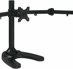 Mount-It! - Triple Monitor Desk Stand - Black