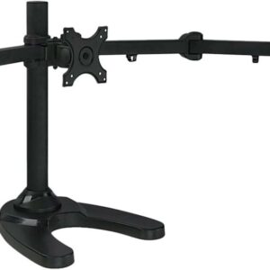 Mount-It! - Triple Monitor Desk Stand - Black