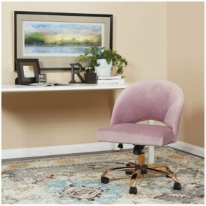 OSP Home Furnishings - Lula Office Chair - Purple